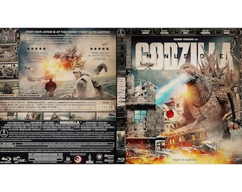 Custom Godzilla Minus One (Japanese Audio) Blu-ray W/ Case