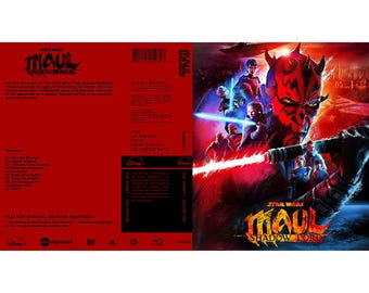 Custom Maul Shadow Lord (Season 1) Blu-ray W/ Case