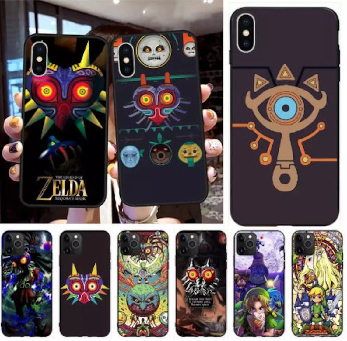 Legend Of Zelda Phone Case Legend Of Zelda Majora's Mask Etsy