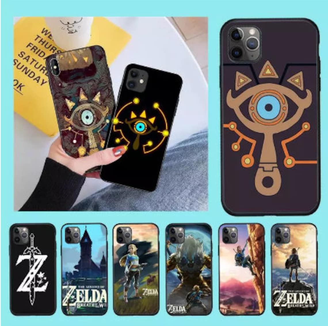 Legend Of Zelda Phone Case Legend Of Zelda TPU Soft Silicone Etsy