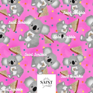 Seamless Digital File - Koala Fairy Bread