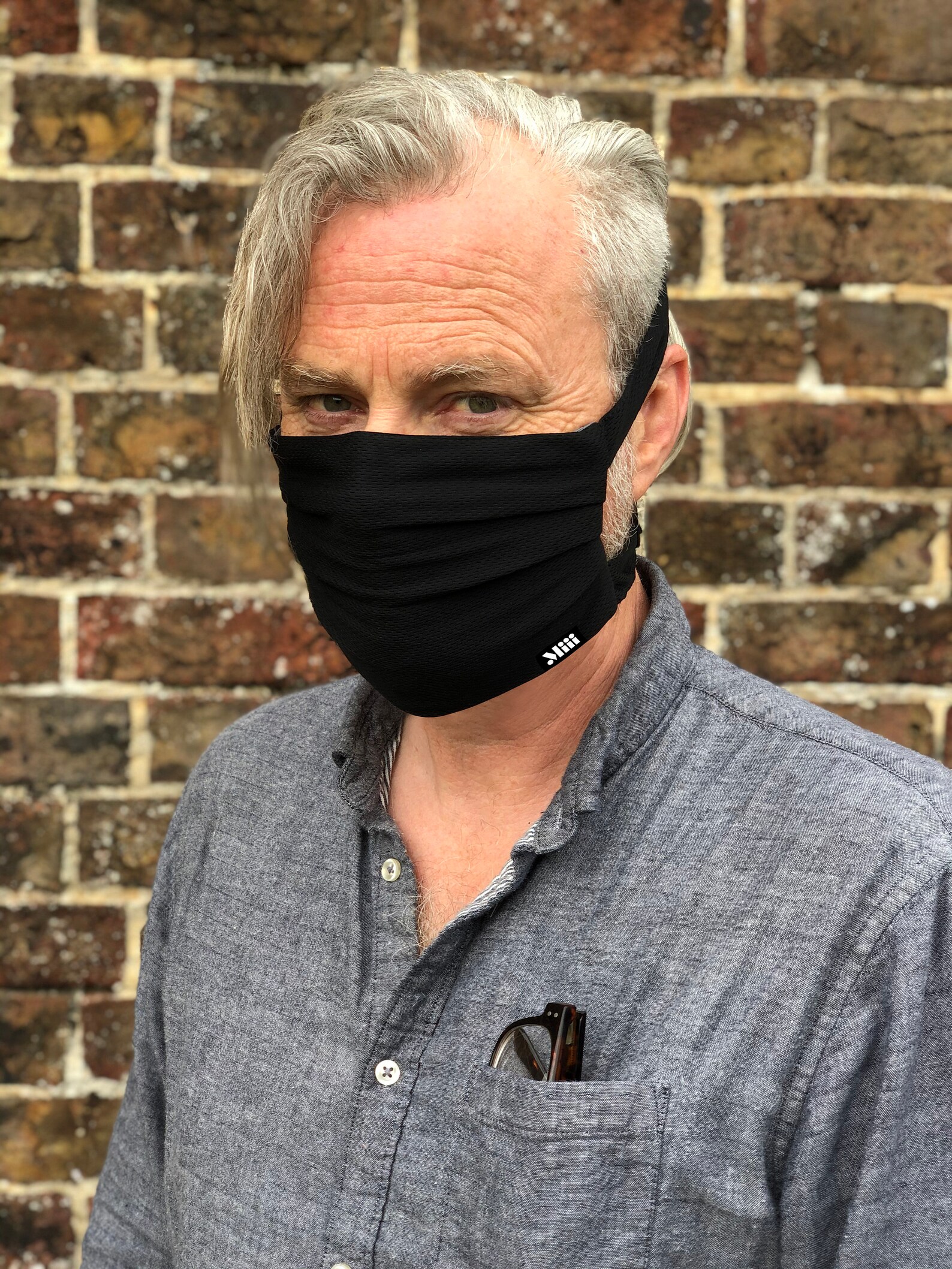 Duo velcro Face Mask Antibacterial Fabric Washable Face Mask Etsy