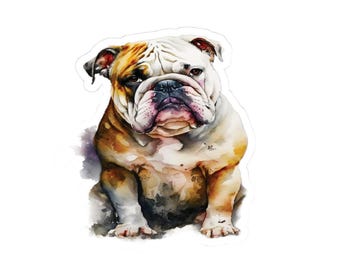 Sticker Engelse Bulldog | Kiss-cut sticker