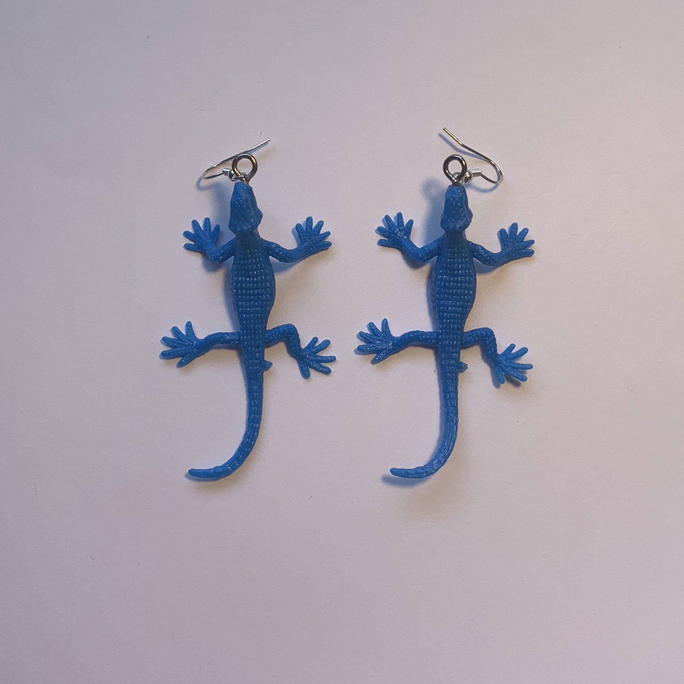 Lizard Earrings 3 colors Can Be Adjusted To Be Clip Ons Or Etsy
