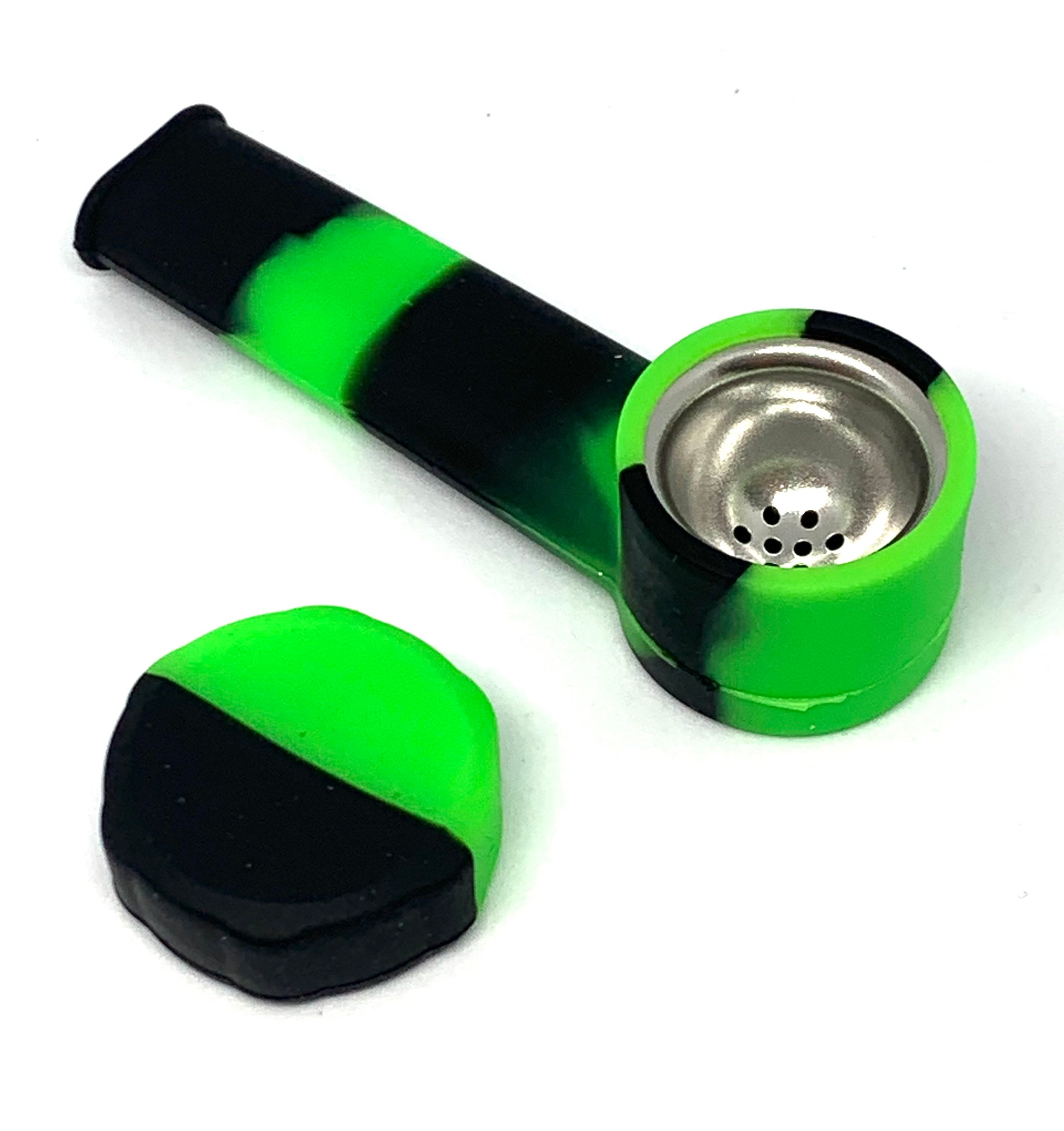 Silicone Pipe with Metal Bowl Bowls for Smoking Silicone Etsy