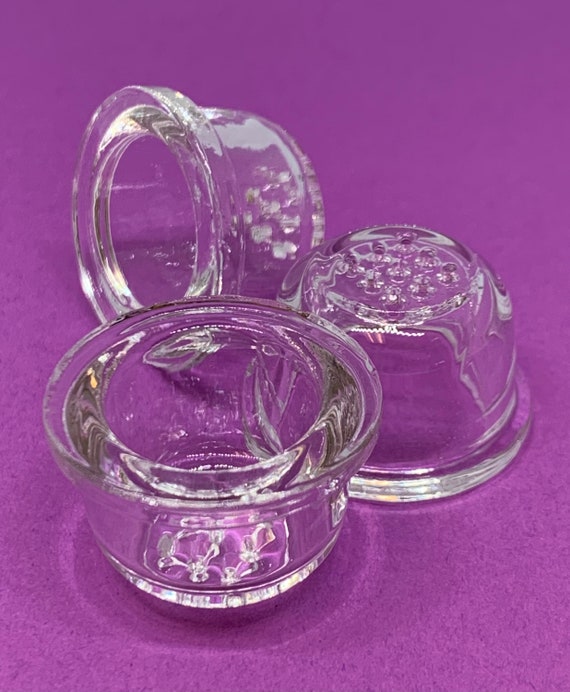 9 Hole Glass Bowl Insert Replacement Bowl Silicone Smoking Etsy