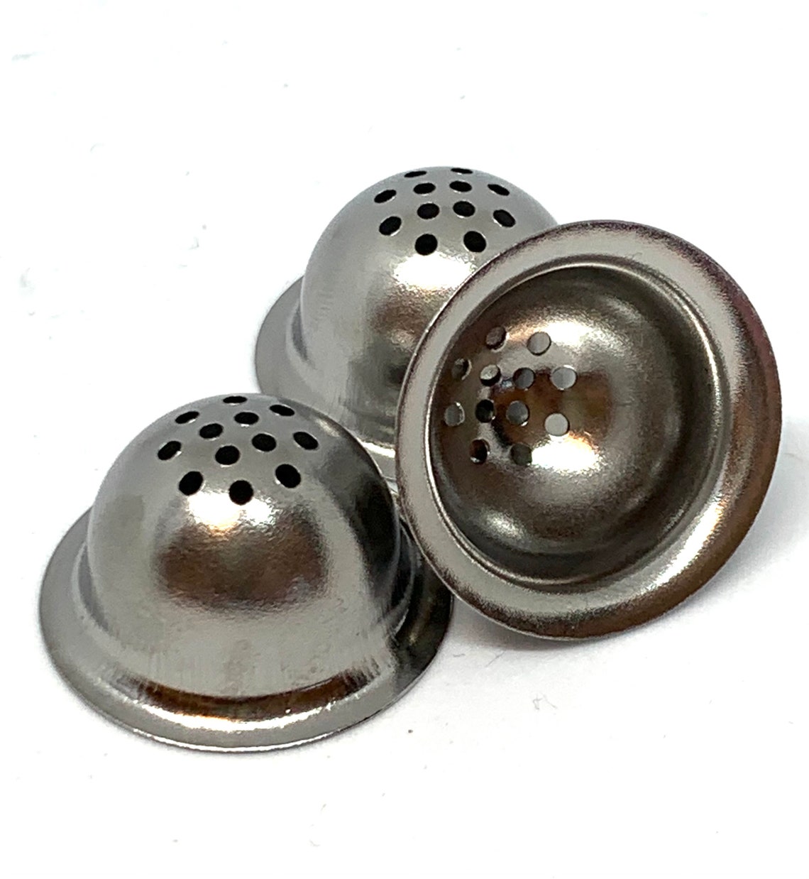 12 Hole Metal Bowl Insert 2 Pack for Silicone Pipes Spoon Etsy