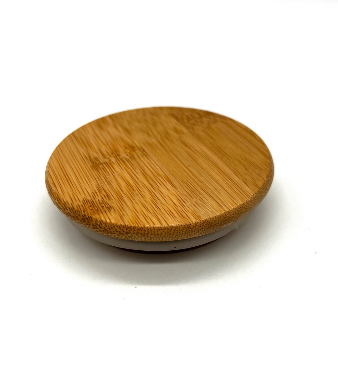 3 Bamboo Lid Replacement Lids Lids for Jars 3 Etsy