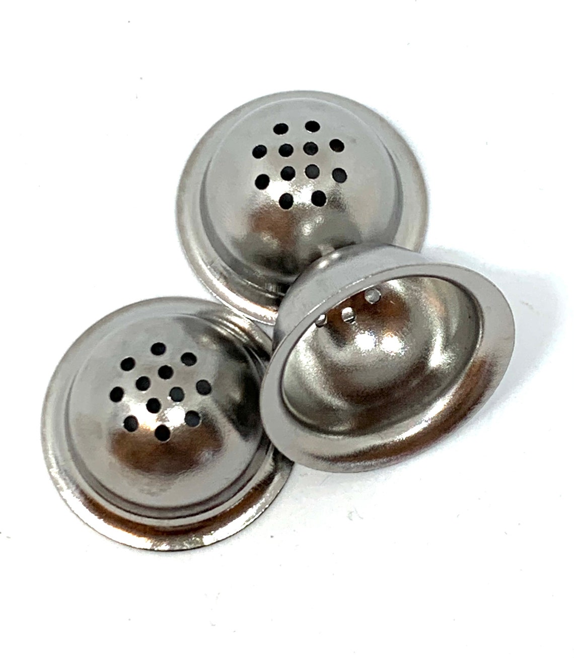 12 Hole Metal Bowl Insert 2 Pack for Silicone Pipes Spoon Etsy