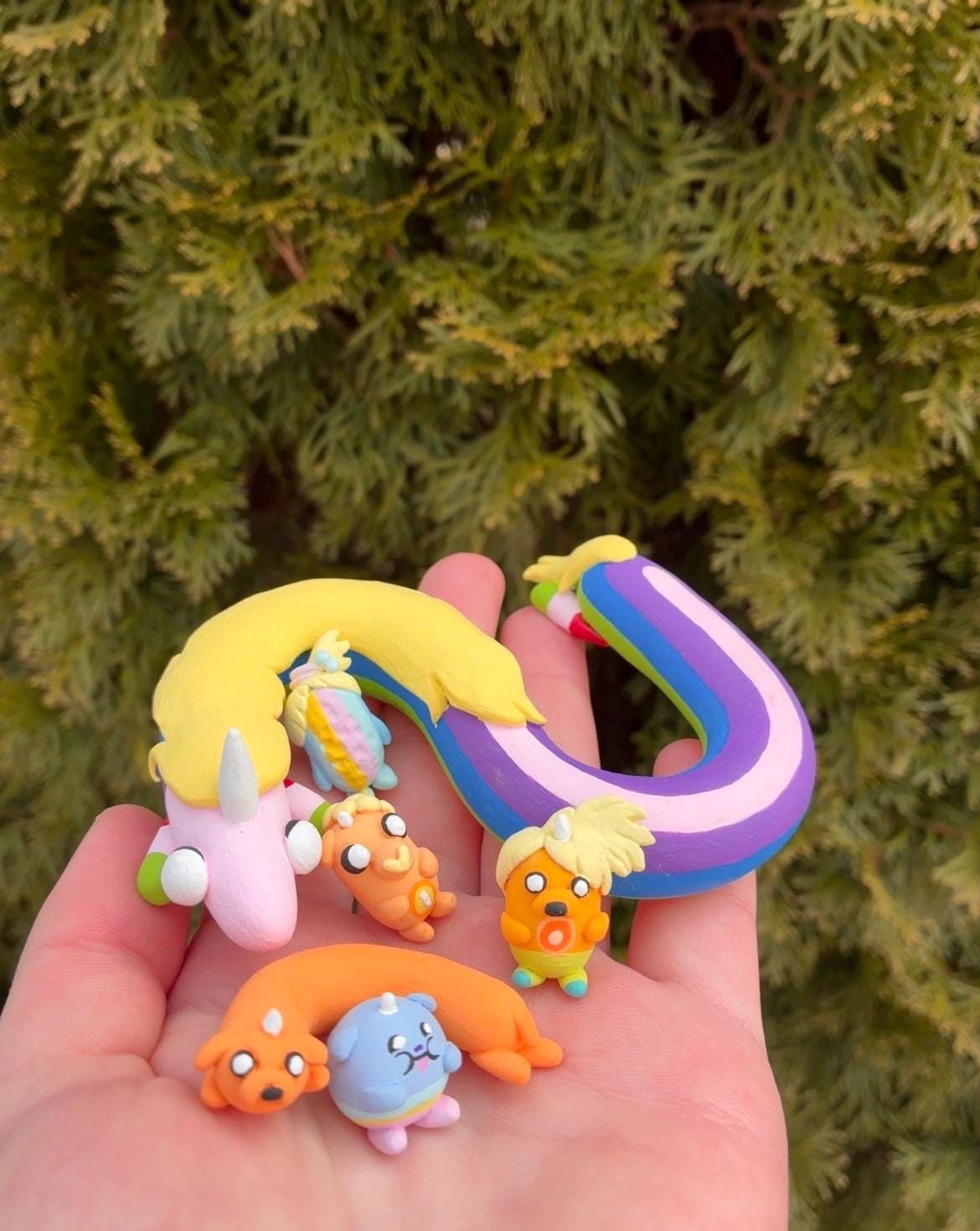 Lady Rainicorn and Her Puppies - Adventure Time - Etsy