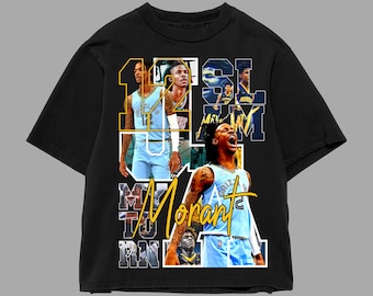 Ja Morant | Memphis Grizzlies | Graphic Tees | Basketball |