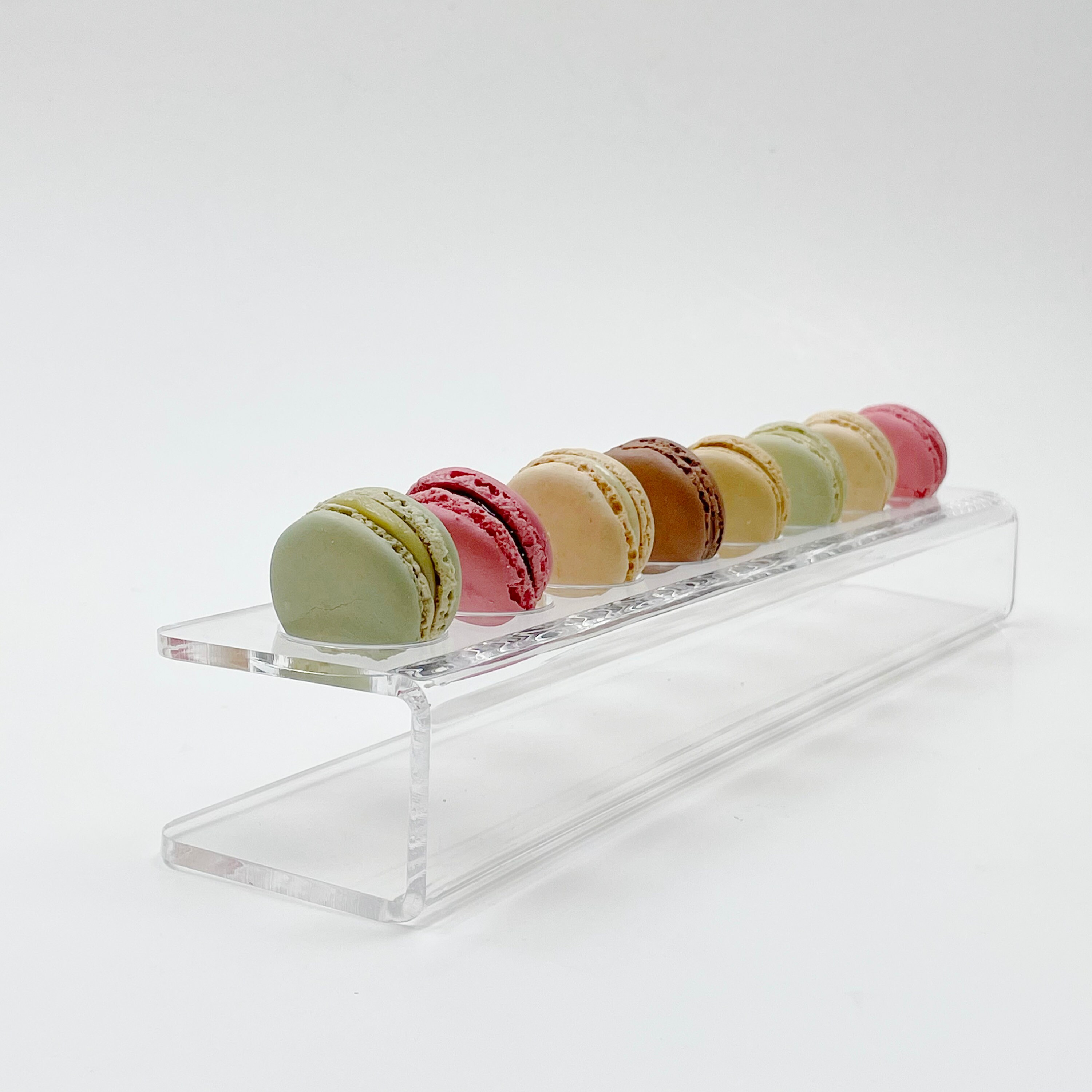 Acrylic Macaron Display Stand 8 Macarons Holder Cantilever Etsy UK
