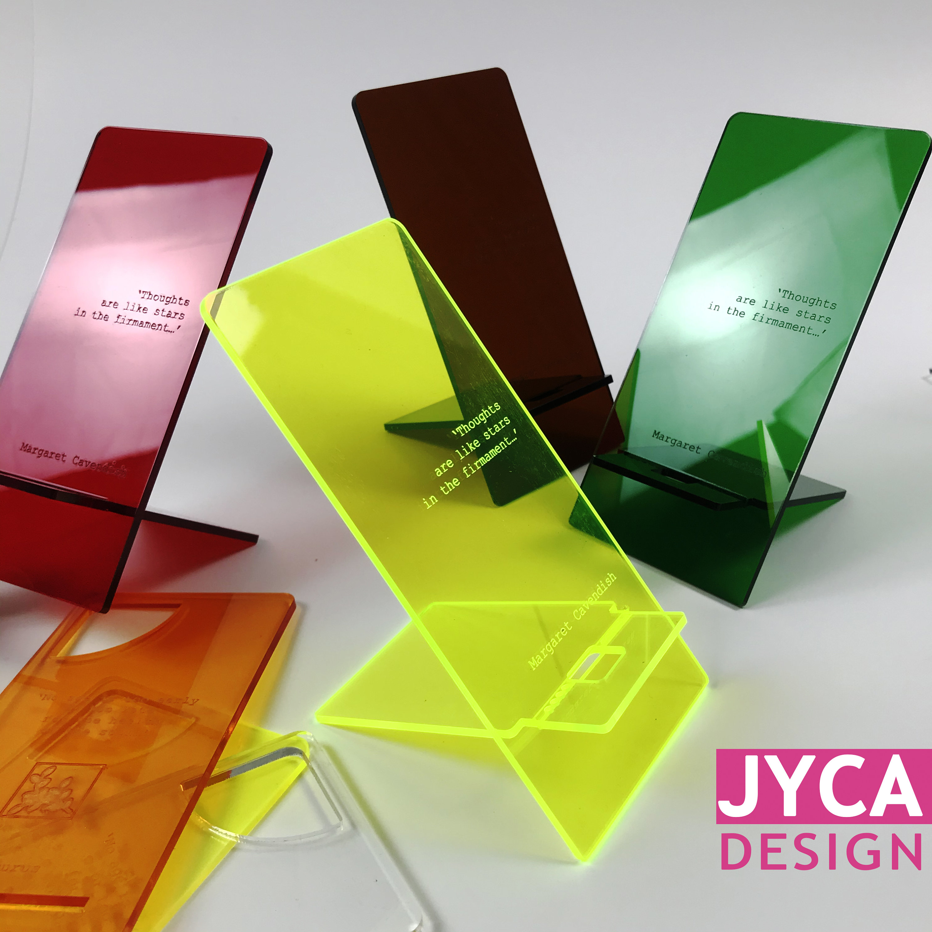 Transparent Colour Acrylic Mobile Phone Holder Stand Etsy