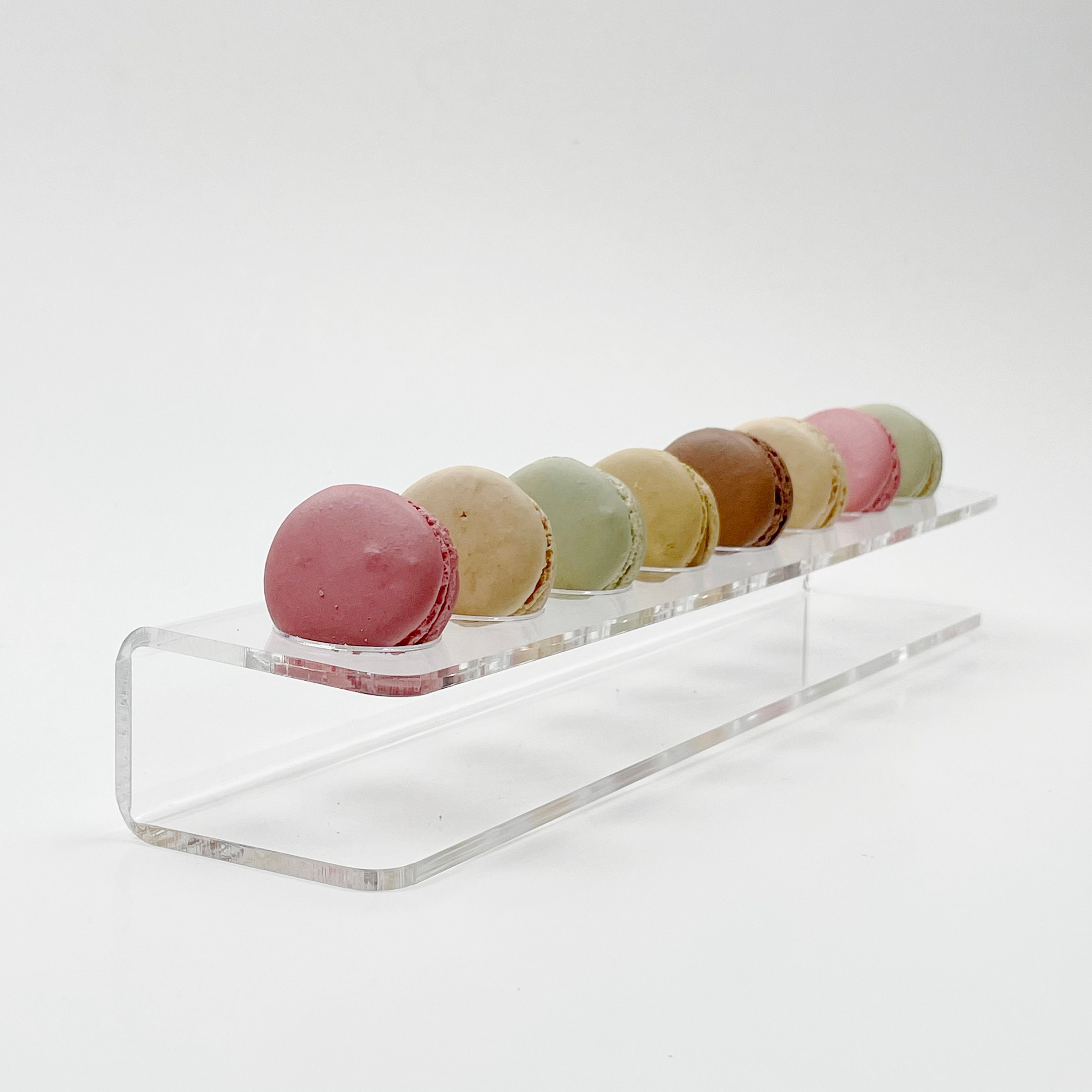 Acrylic Macaron Display Stand 8 Macarons Holder Cantilever Etsy UK