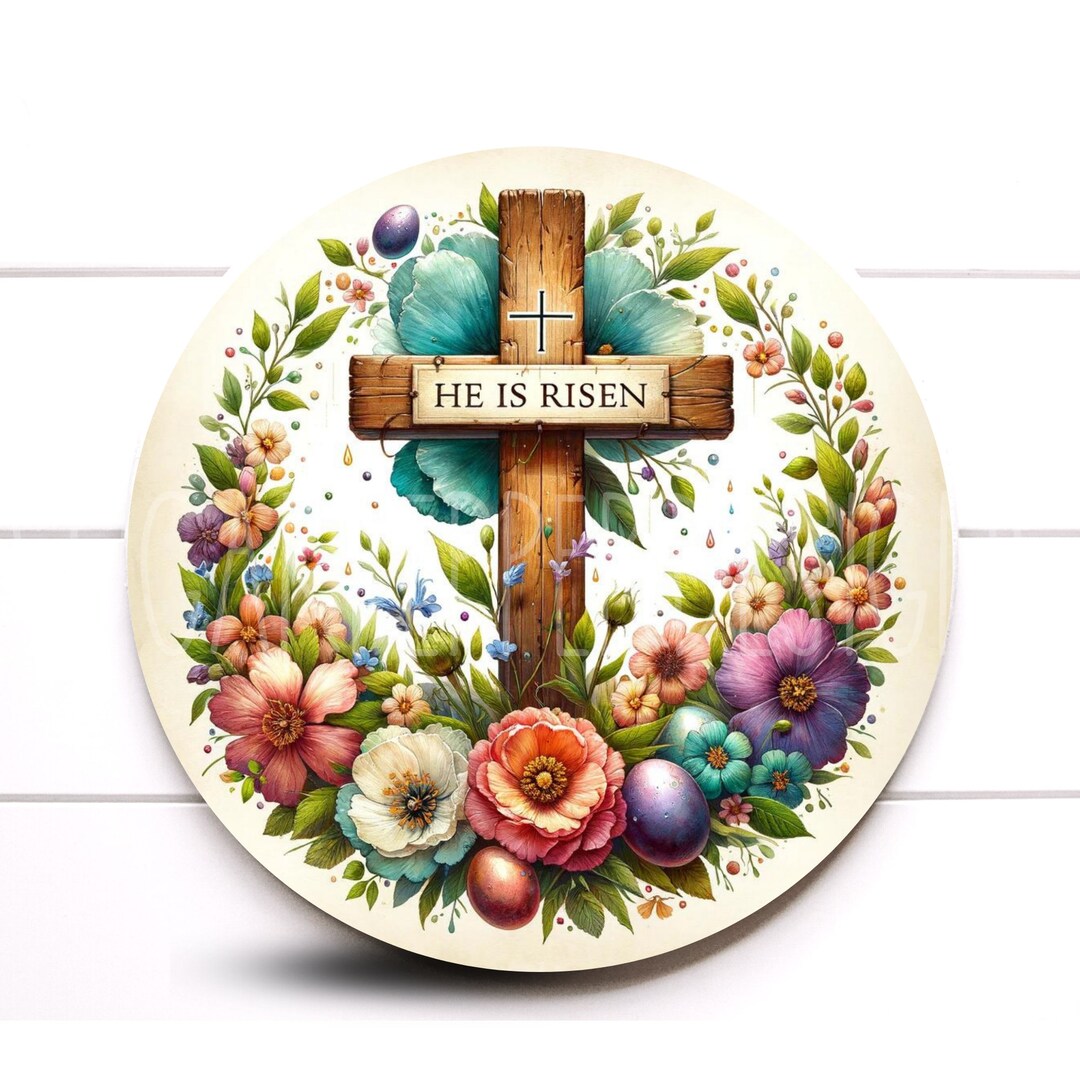 Hello Spring Hummingbird Hello Spring Hummingbird Floral Round Metal Wreath Sign, Spring Wreath ...