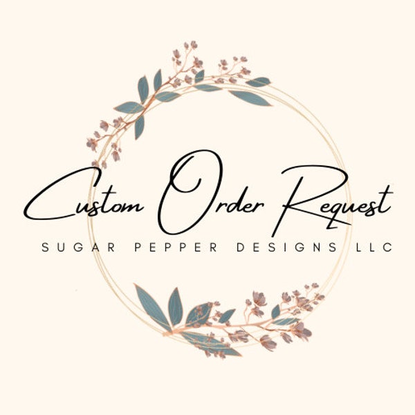 Custom Metal Sign, Custom Sublimation Sign, Custom Wreath Sign, Sugar Pepper Designs, Door Decor, Wreath Attachment