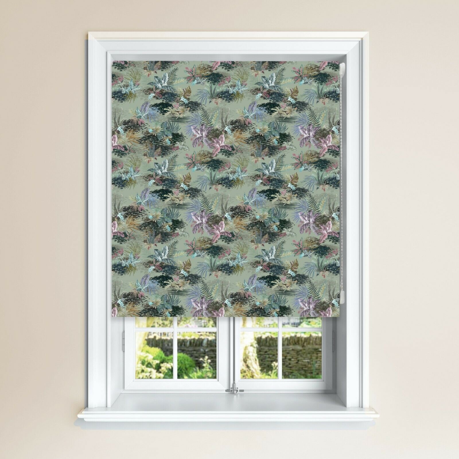 Jungle Design Blackout Roller Blinds Windows Child Safety Cut Etsy