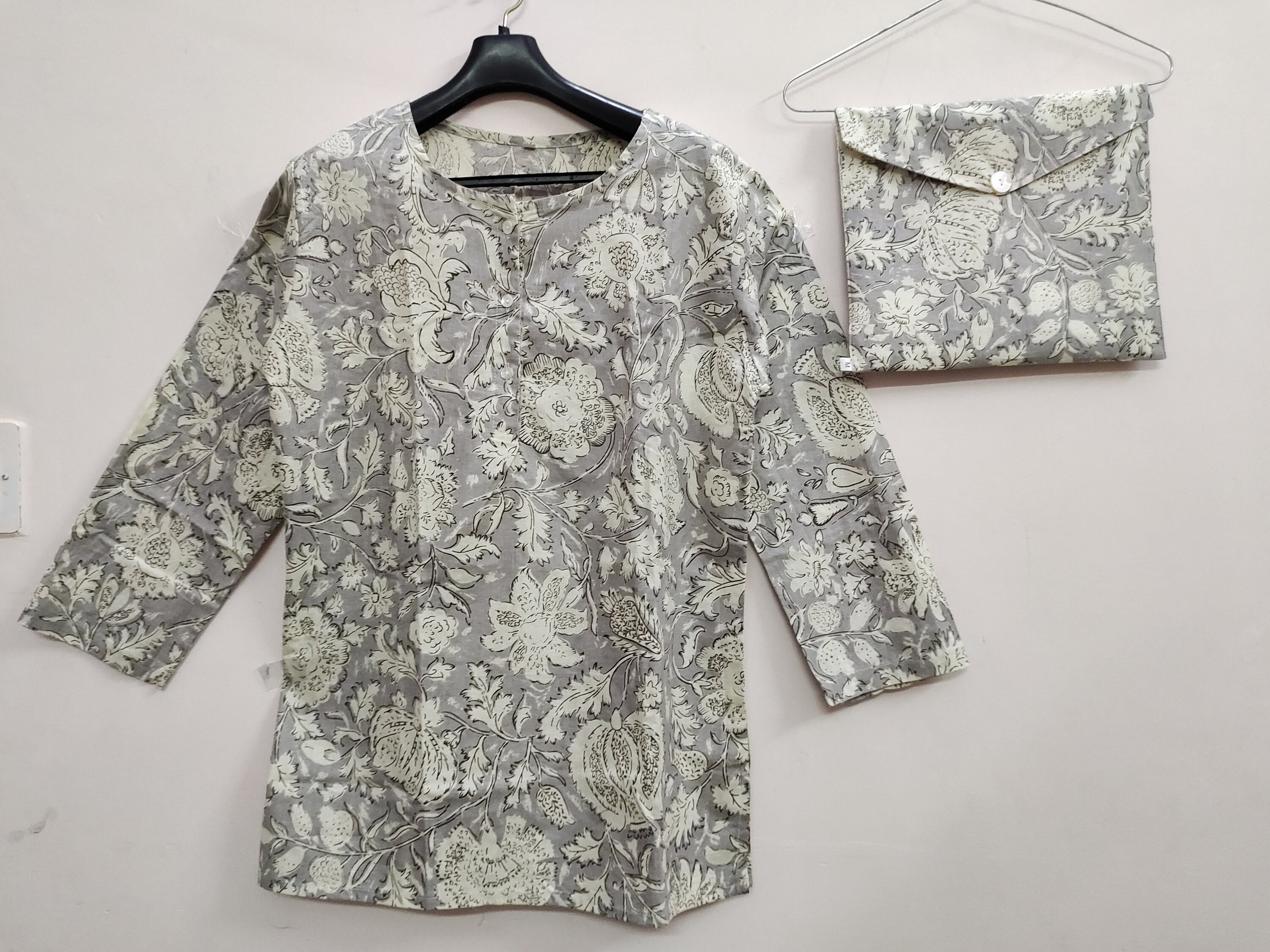 Adult Pajama Set Indian Pajama Suit Anokhi Print Pj Set Cotton Etsy