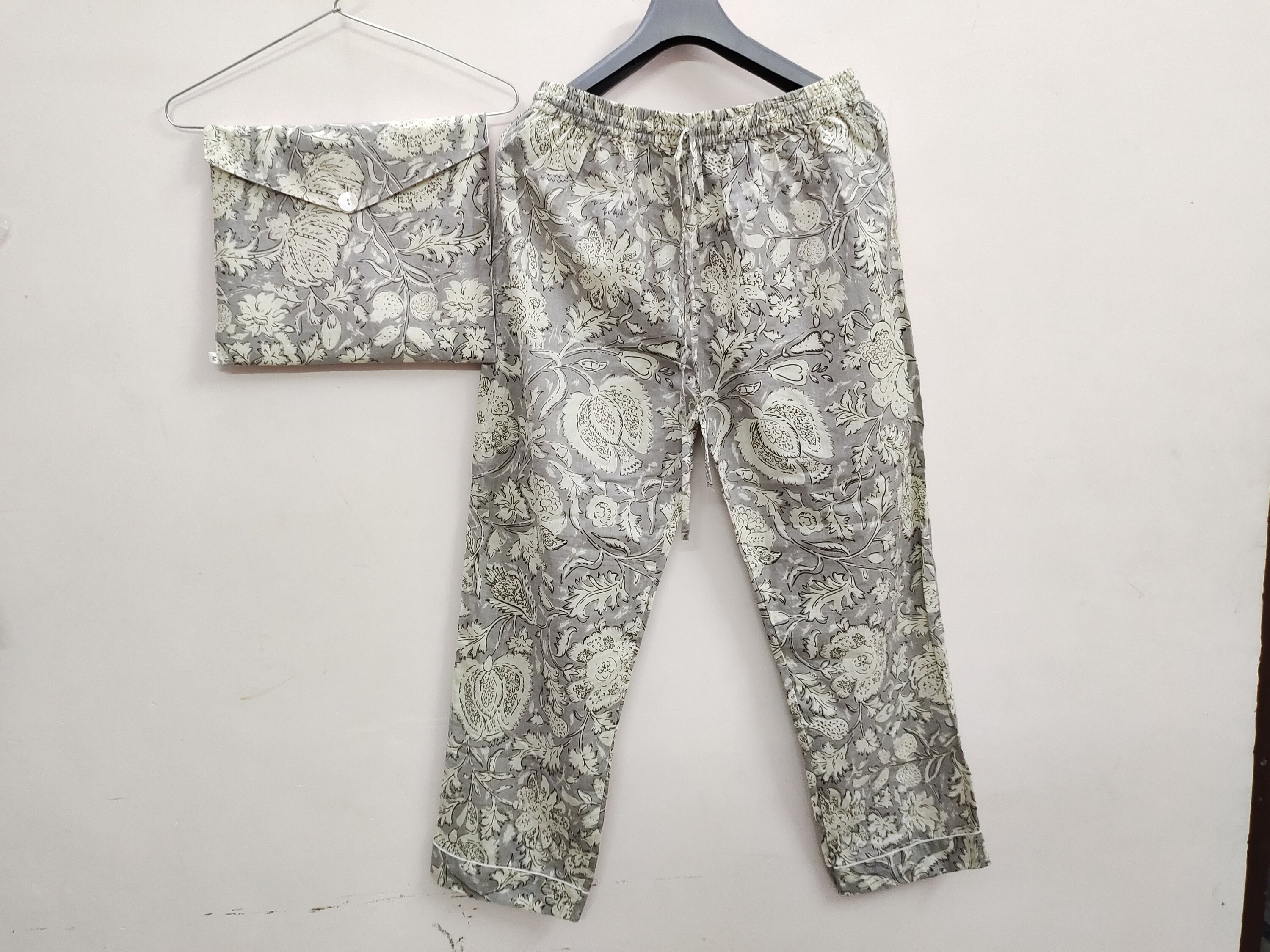 Adult Pajama Set Indian Pajama Suit Anokhi Print Pj Set Cotton Etsy UK