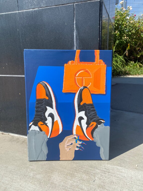 sneakerhead painting