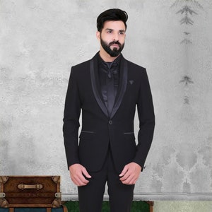 Custom Suit for Men Formal Menswear Party wear suit groom Tuxedo stylish Blazer Slim Fit Pants Wedding Attier Premium Suiting Fabric
