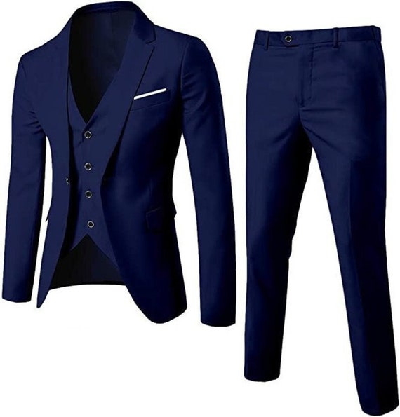 Madhu Couture New Stylish Designer Partywear Coat Pant and Waistcoat 3 Piece Suit for Men. Etsy Canada