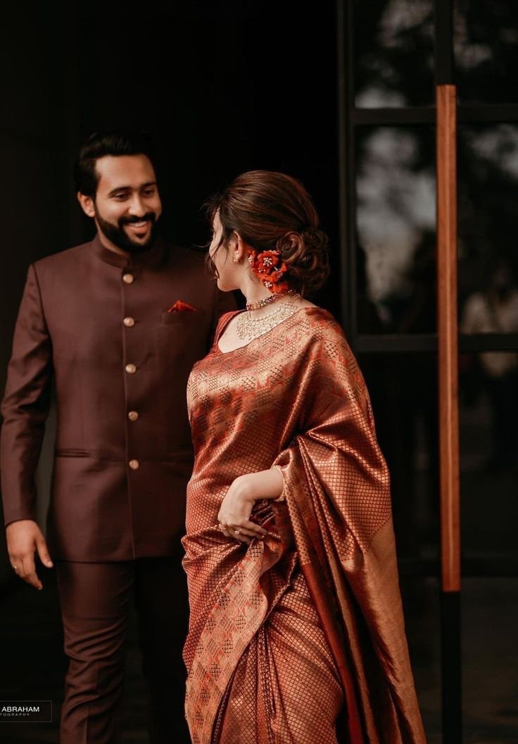 Brown Jodhpuri Suit: Men's Indian Wedding Partywear Brown Jodhpuri Suit: Men's Indian Wedding Partywear