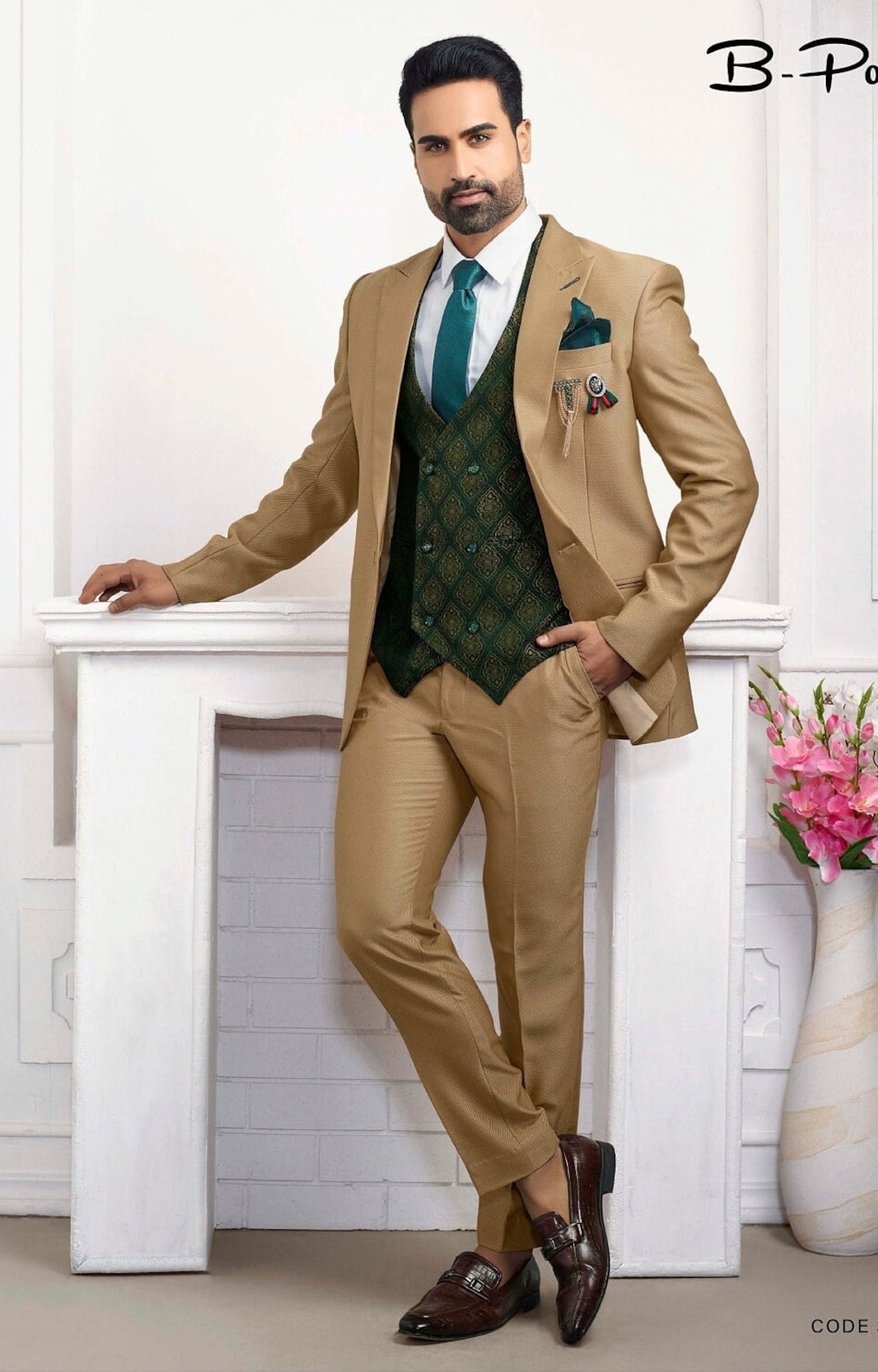 Sherwaniformen 3 Piece Coat Pant New Design Designer Formal Etsy