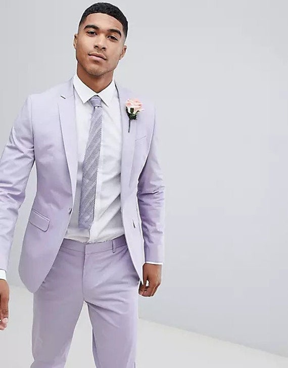 Sherwaniformen Stylish Designer Partywear Mens Fashion Lavender Color Coat  Pant for Men. - Etsy