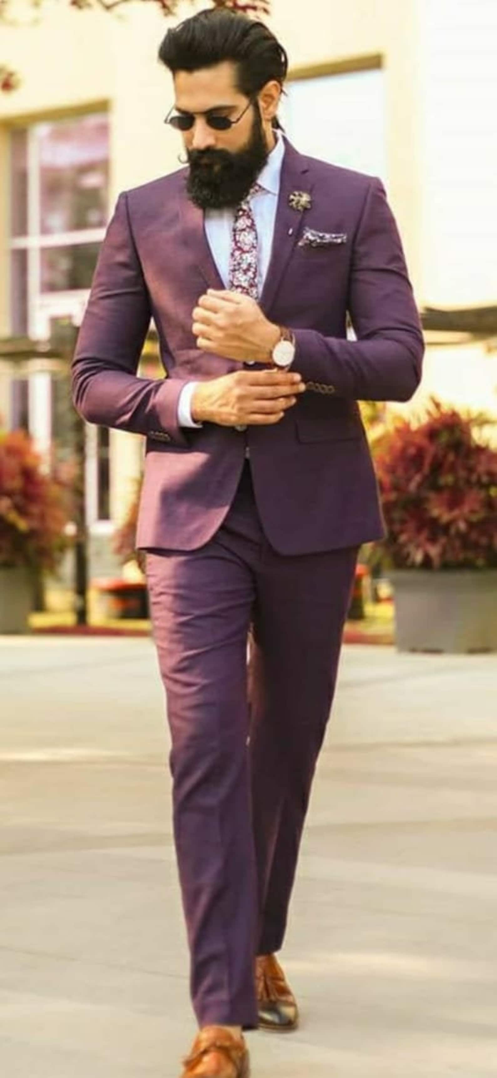 Indian Wedding Designer Tuxedo Jacket Coat With Pant Blazer Etsy