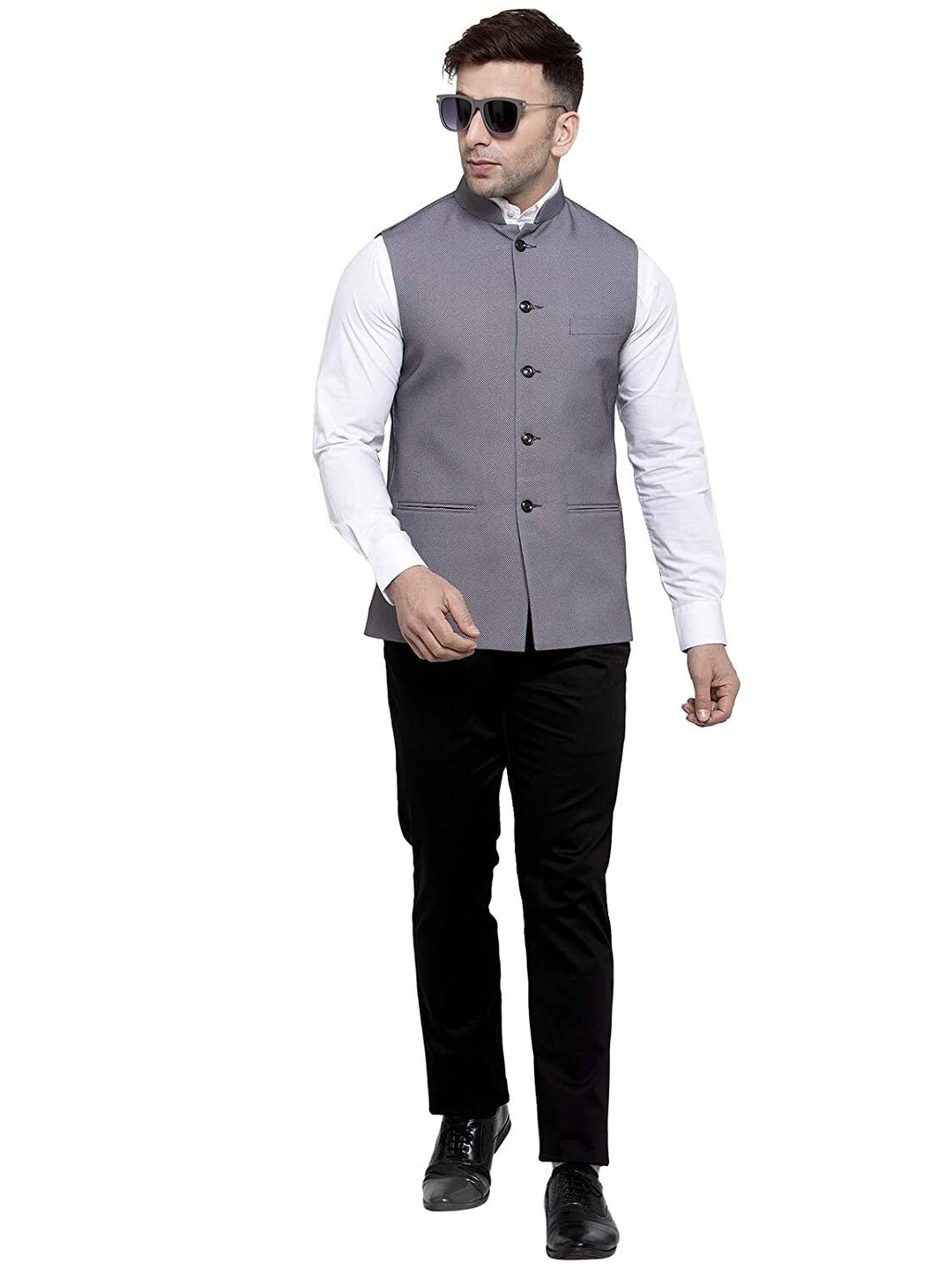 Sherwani for Men Stylish Formal Set of Waist Coat Shirt and - Etsy
