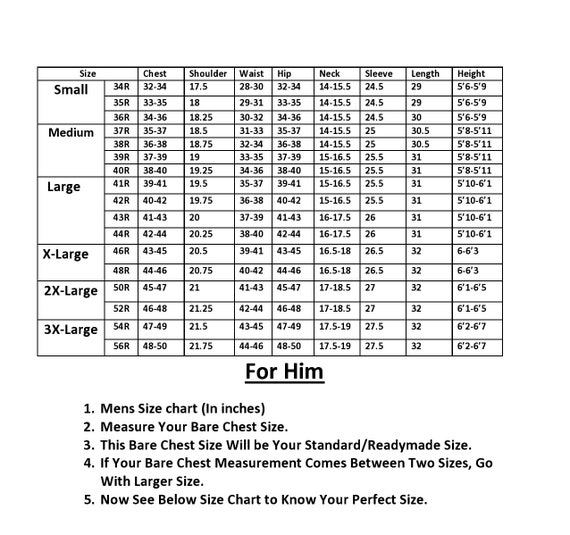readymade blazer sizing
