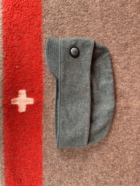 Vintage Swiss Army Hat 1956 Wool Hat Military Etsy