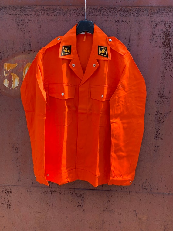 Vintage Swiss firefighters work jackets | Etsy