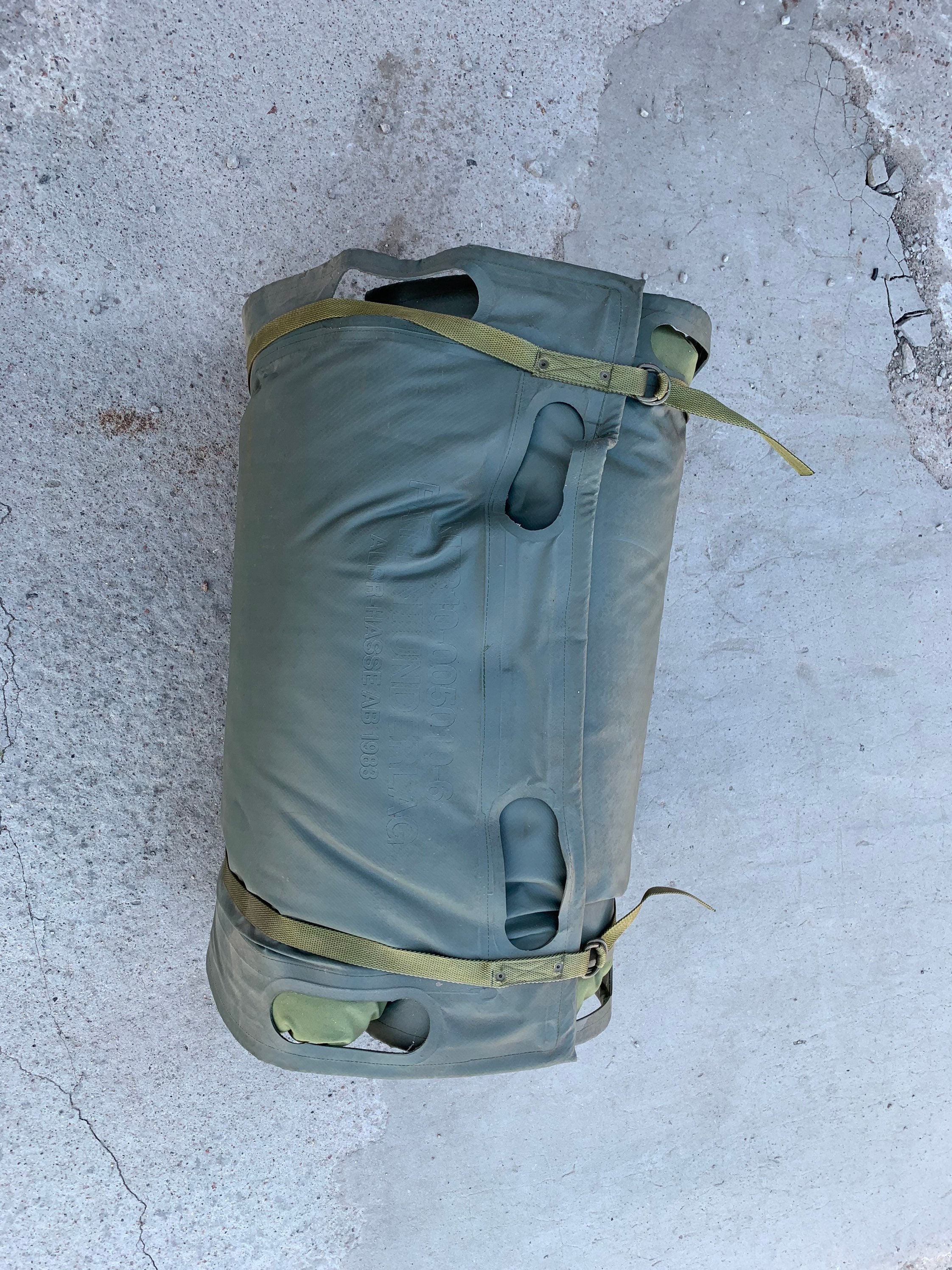 Swedish Armed Forces portable stretcher with the included Etsy