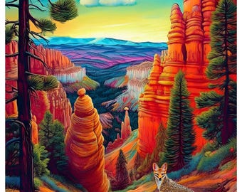 Bryce National Park Wall Art
