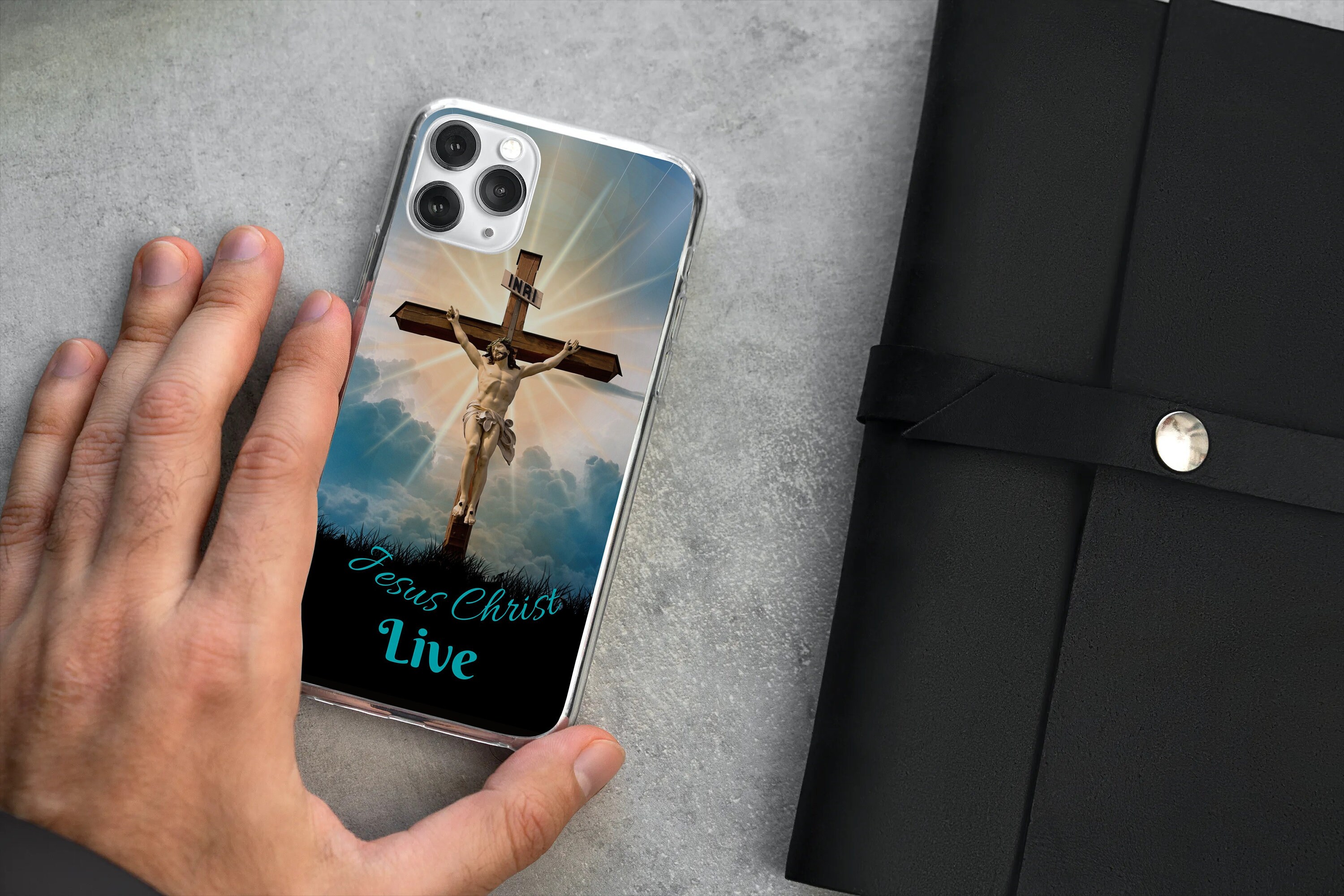 Jesus Christ Live Phone case/ iPhone Case/iPhone 12 pro/iPhone Etsy