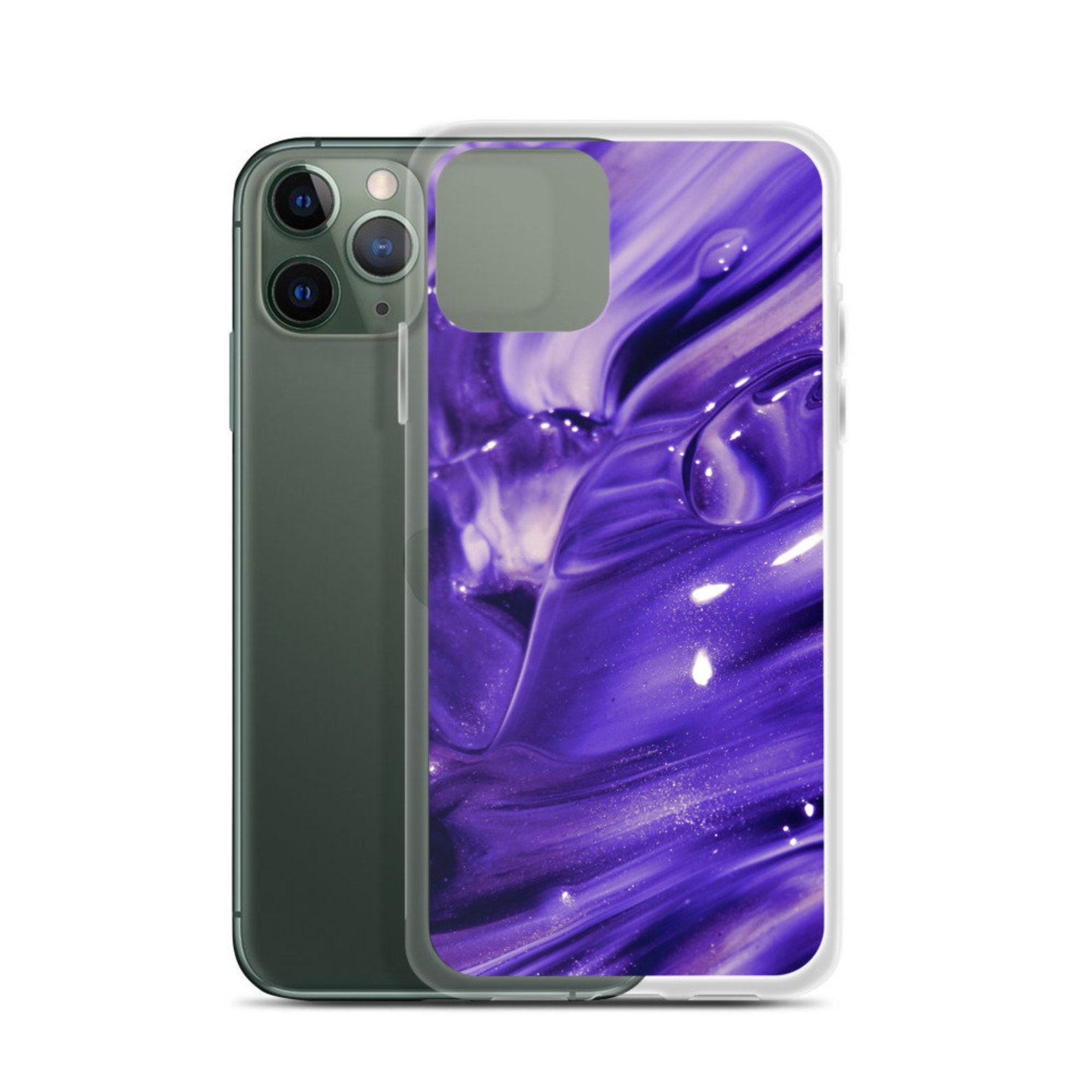Purple abstract Phone case/iPhone case/iPhone 11 pro/iPhone 12 | Etsy