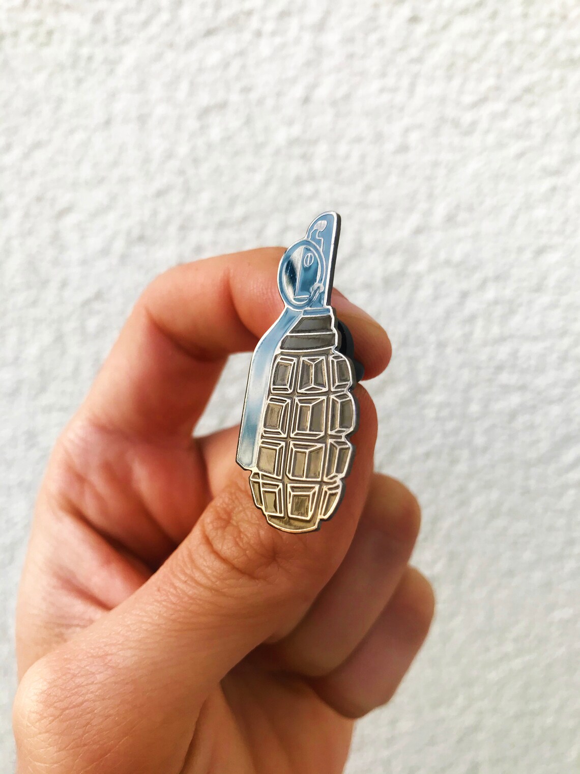 F1 Hand Pineapple Grenade Enamel Lapel Pin Hat Pin Badge Etsy