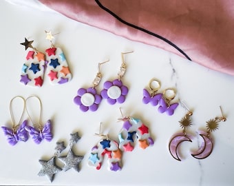 Olivia Rodrigo GUTS SOUR Earrings - Acrylic Dangle Earrings Inspired By Olivia Albums