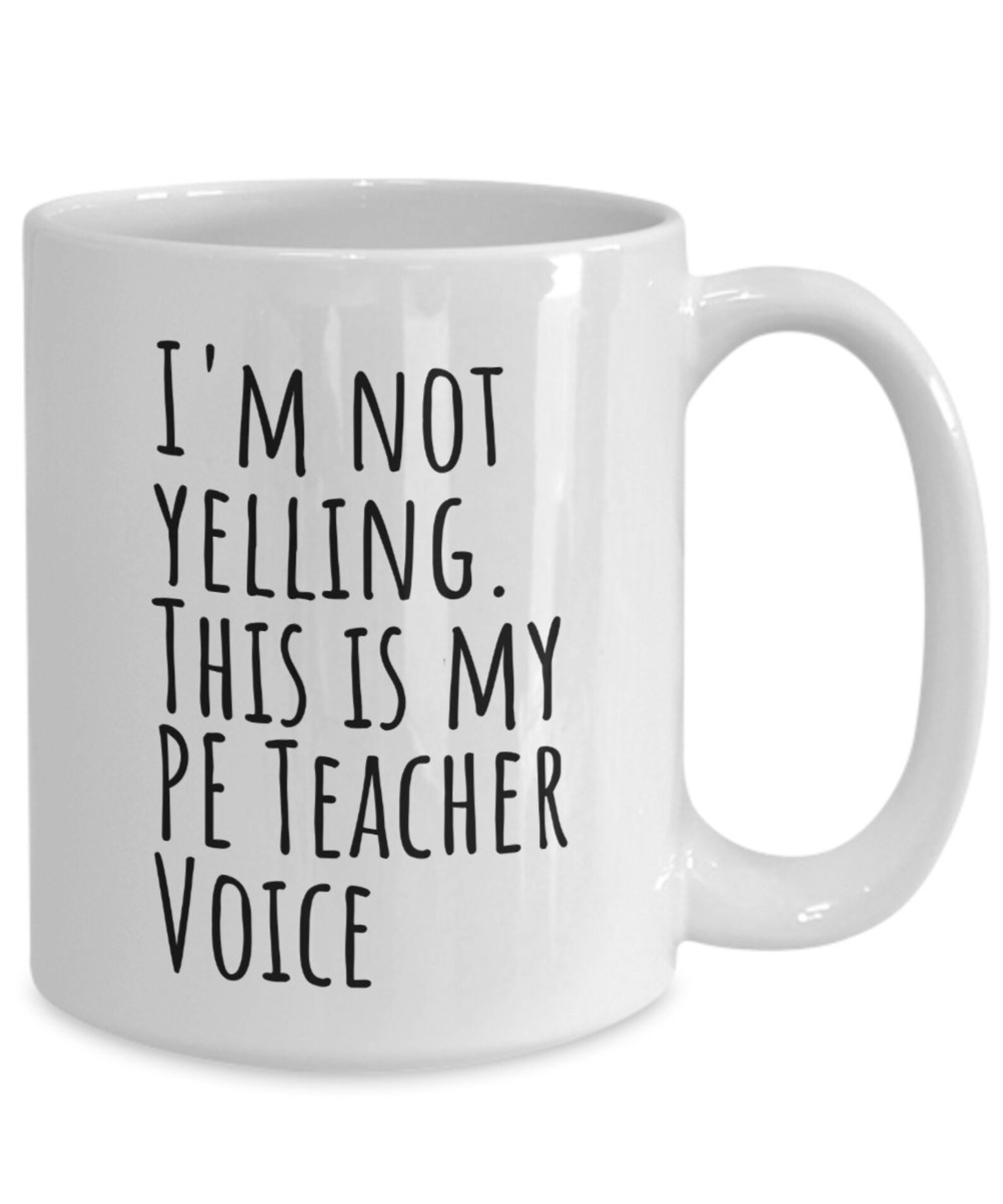 PE TEACHER Gift Mug Gym Teacher Gifts PE Coach Gift Etsy