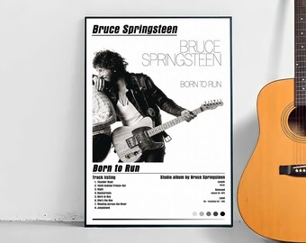 ❤ BRUCE SPRINGSTEEN born to run ❤ song lyric poster art Ltd Ed Print 5 sizes #7 ❤ BRUCE SPRINGSTEEN born to run ❤ song lyric poster art Ltd Ed Print 5 sizes #7