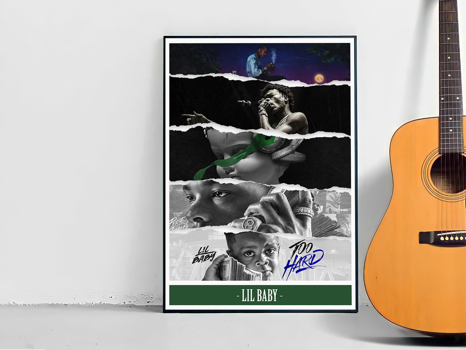 Lil Baby Album Cover Poster Custom Poster / Wall Art Print / Etsy