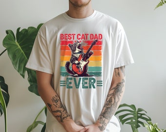 Best Cat Dad Ever Shirt,Father's Day Shirt, Father Gift ,Gift For Dad, Cute Cat Shirt, Cat Owner Gift, Cat Lover Dad #2