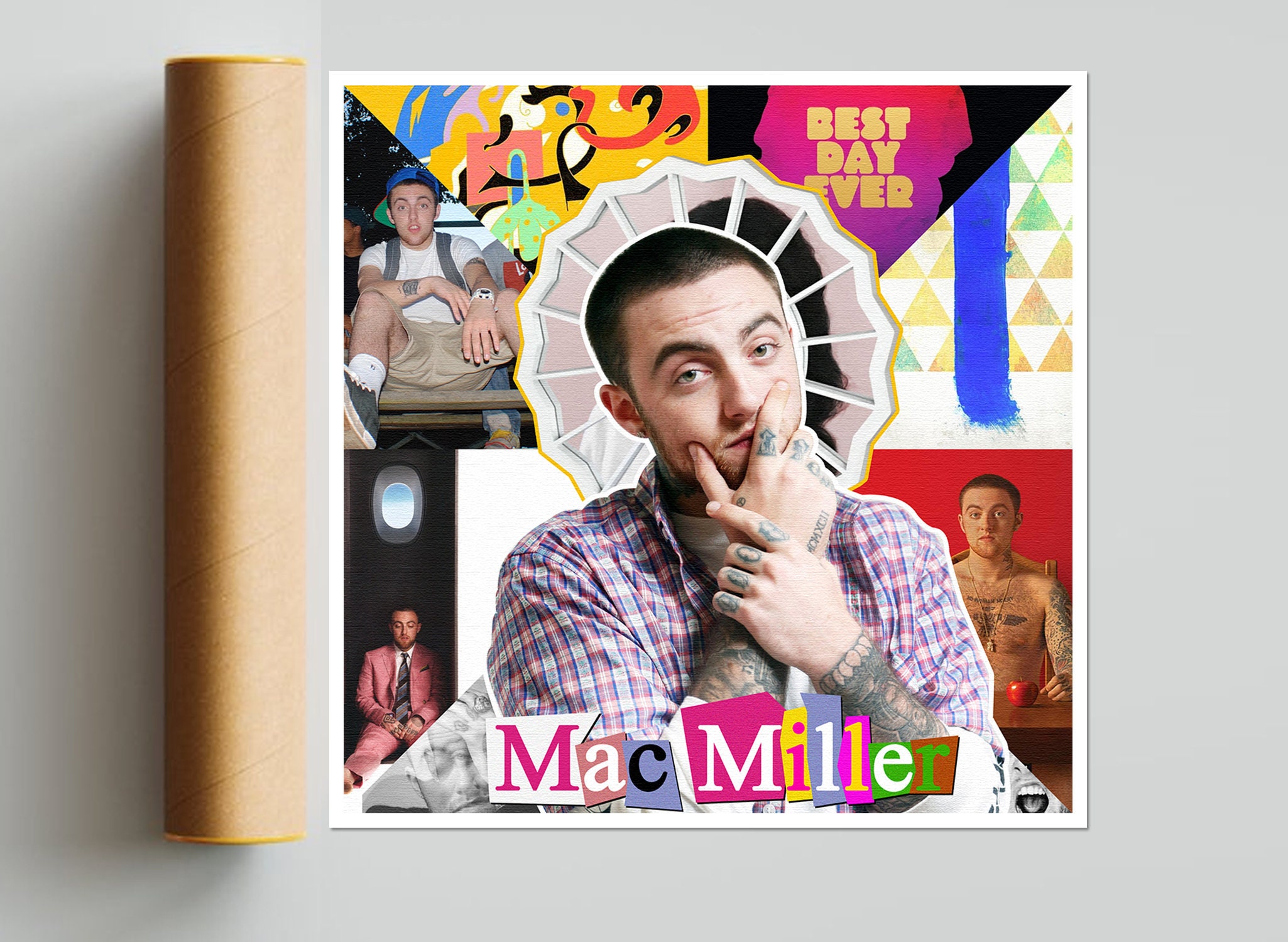 Mac Miller Album Cover Poster / Album Art Home Decor Etsy