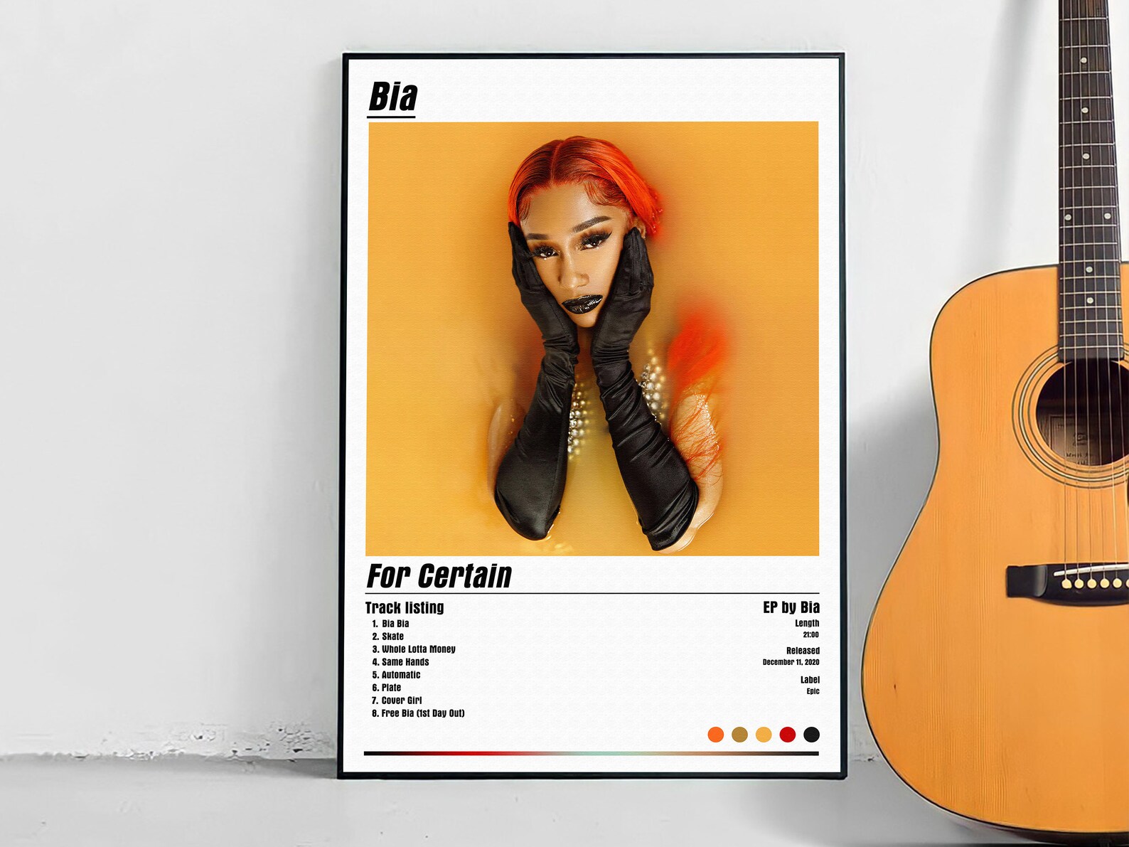 Bia For Certain Album Cover Poster Etsy(09)