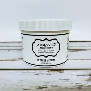 ArtsSyVille Embellishments Texture Medium 10 OZ