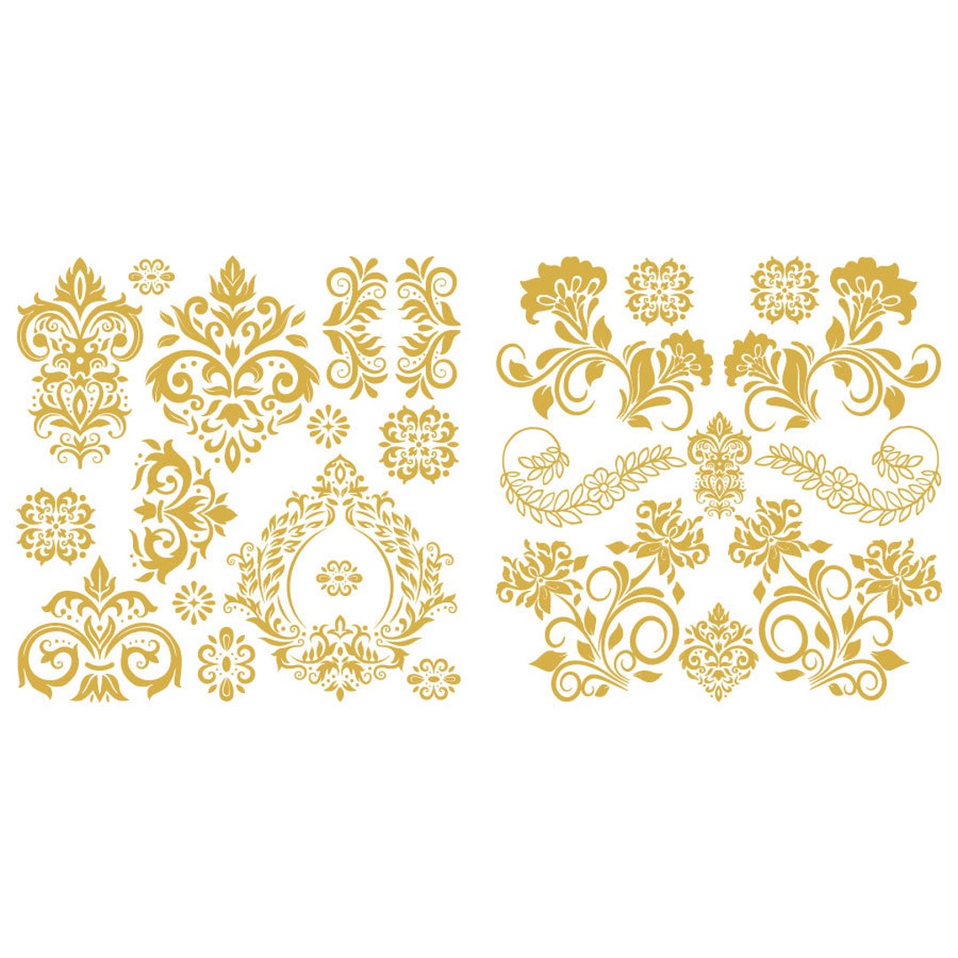 Metallic Gold Foils- Rococo - Etsy