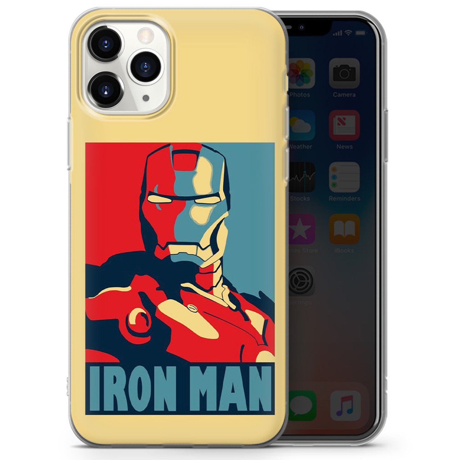 Iron Man Inspired Phone Case Cover for iPhone 7 8 XS XR Etsy