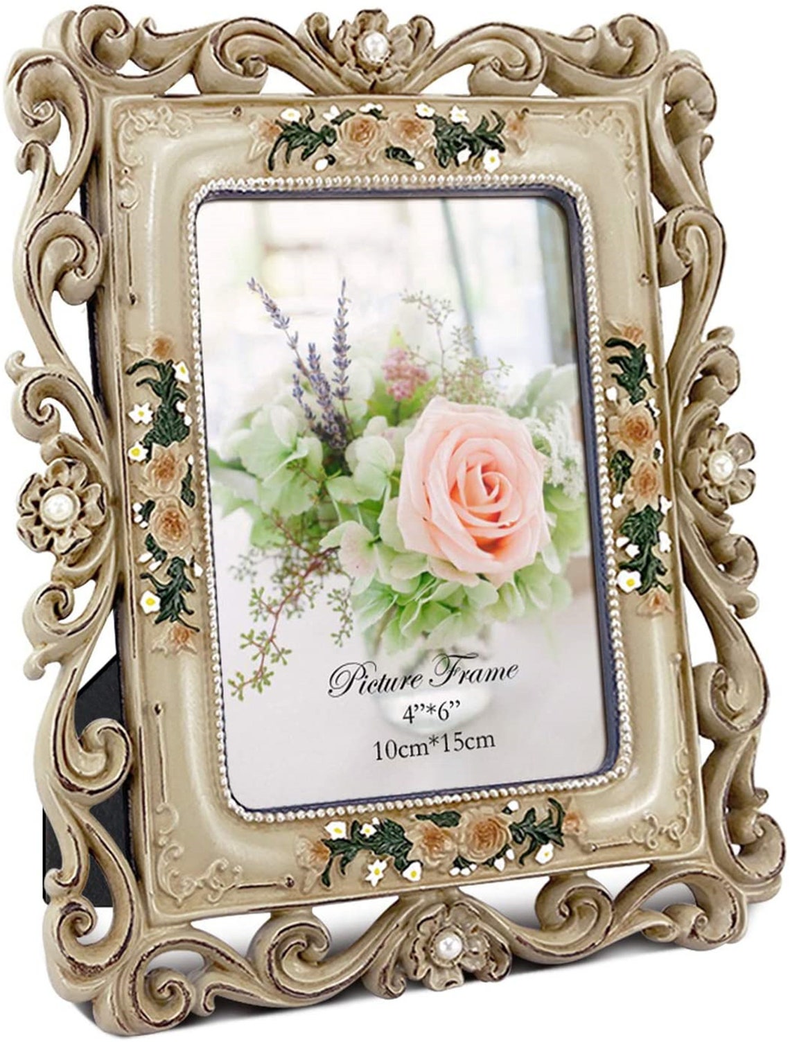 Vintage Picture Frames 4x6 Distressed Brass Antique Photo Etsy